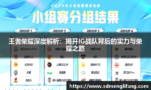 王者荣耀深度解析：揭开IG战队背后的实力与荣耀之路